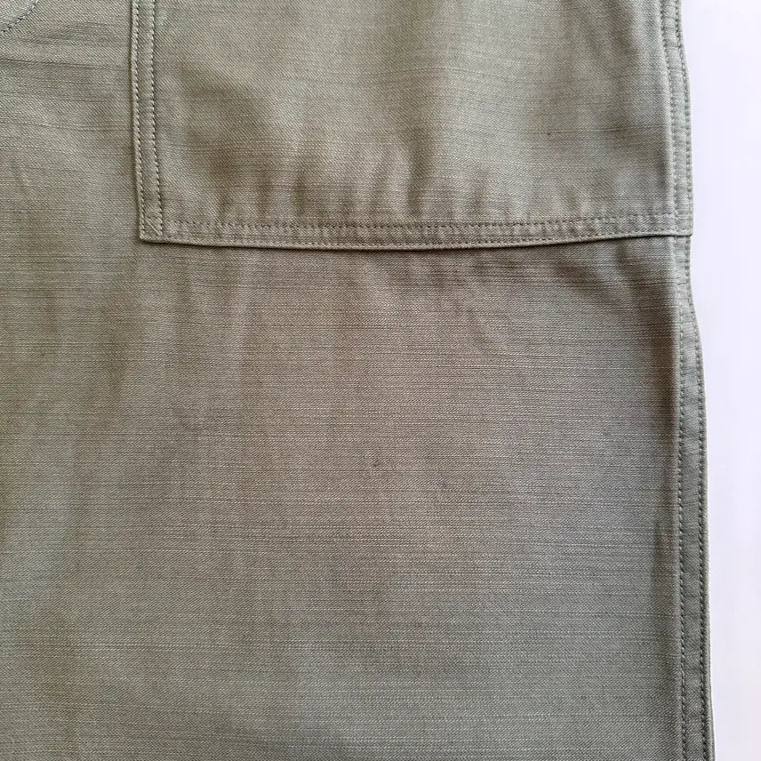 [BUNJANG] CIOTA Baker Pants Wide Straight Fit Dark Olive Size 5 / 시오타 베이커 팬츠 와이드 스트레이트 핏 다크올리브 5사이즈