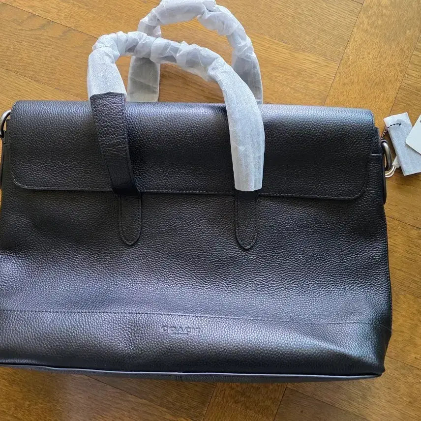 [BUNJANG] COACH Logan Leather Medium Zip Tote Bag / 코치(COACH)블랙 가죽 서류가방 팝니다