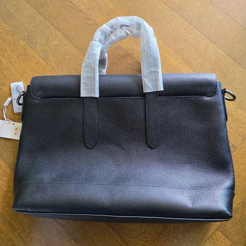 [BUNJANG] COACH Logan Leather Medium Zip Tote Bag / 코치(COACH)블랙 가죽 서류가방 팝니다
