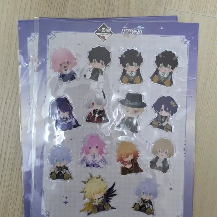 [BUNJANG] Honkai: Star Rail Ichiban Kuji Pote Pote Stickers / 스타레일 이치방쿠지 포테포테 스티커