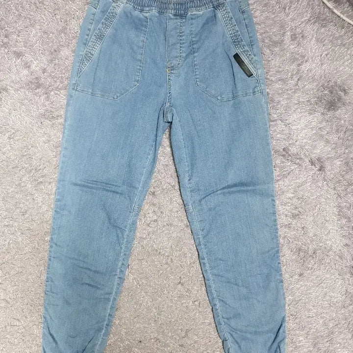 [BUNJANG] National Geographic Denim Jogger Pants / 내셔널지오그래픽 청바지 데님 조거 팬츠 76