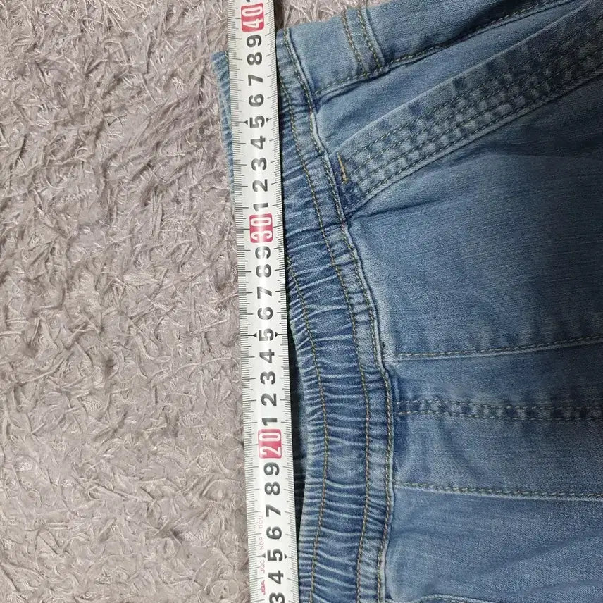 [BUNJANG] National Geographic Denim Jogger Pants / 내셔널지오그래픽 청바지 데님 조거 팬츠 76