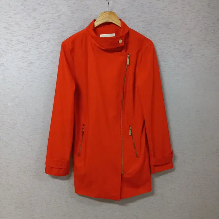 [BUNJANG] Michael Kors Red Zip-Up Trench Coat Women&