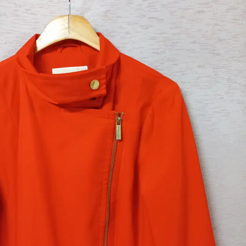 [BUNJANG] Michael Kors Red Zip-Up Trench Coat Women&