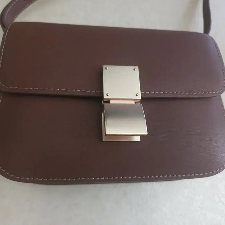 [BUNJANG] Genuine Leather Shoulder Cross Bag / 소가죽 가방 숄더 크로스