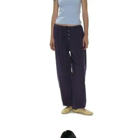 [BUNJANG] Partimento Woman Everyday Jogger Pants Midnight Plum / 파르티멘토우먼 에브리데이조거팬츠 미드나잇플럼