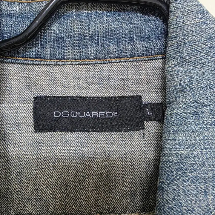 [BUNJANG] DSQUARED2 Denim Jacket Red Zipper / DSQUARED2 디스퀘어드 데님 자켓.260501