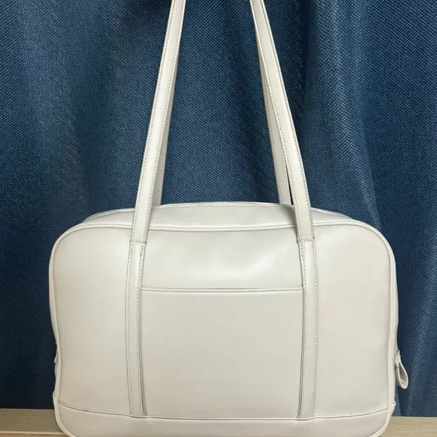 [BUNJANG] JILL by JILLSTUART Ivory Leather Tote Bag / 질바이질스튜어트