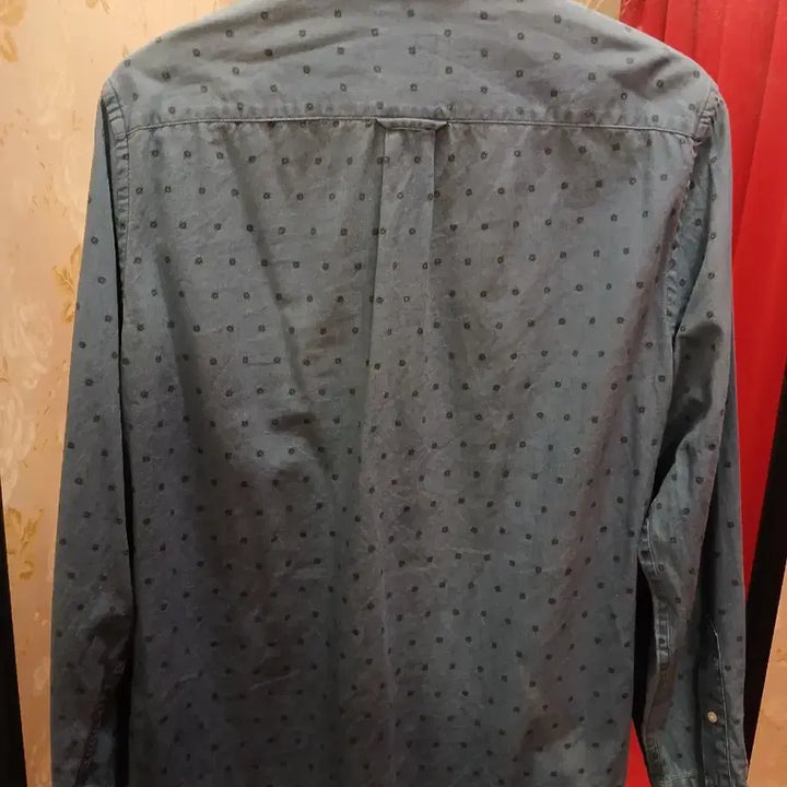 [BUNJANG] Brooks Brothers Long Sleeve Denim Dot Shirt M / 7/53 브룩스브라더스 데님 셔츠 긴팔 도트 M