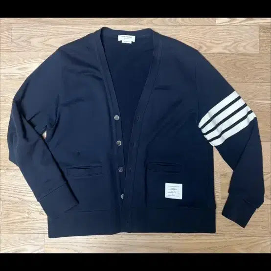 [BUNJANG] Thom Browne Navy Cardigan Size 4 / 톰브라운 가디건판매합니다