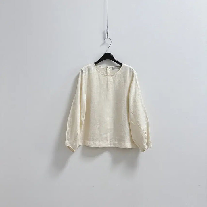 [BUNJANG] Everlane Linen Balloon Sleeve Blouse / 에버레인 린넨 블라우스