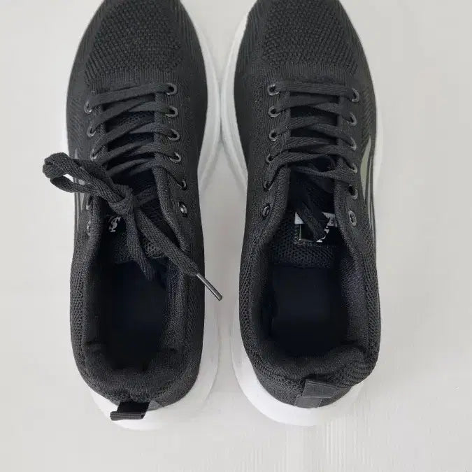 [BUNJANG] Lightweight Black Mesh Running Sneakers / 러닝 블랙 메쉬 운동화