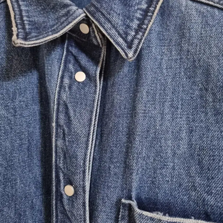 [BUNJANG] Imported Denim Jacket Shirt / 수입 데님 자켓 셔츠