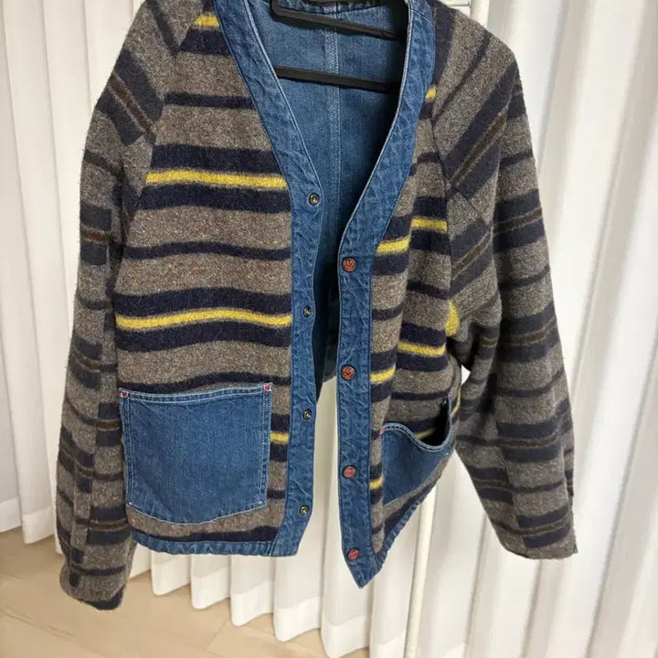 [BUNJANG] Capital 11.5oz Denim Conni Bowie Lining Railroad Jacket Indigo / 캐피탈 11.5온즈 데님 코니보위 라이닝 레일로드 자켓 인디고