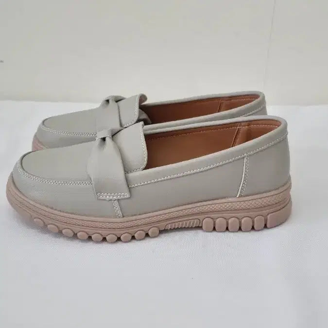 [BUNJANG] Ribbon Detail Loafers - Women&