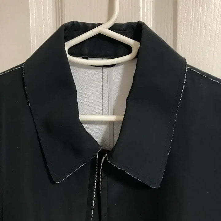 [BUNJANG] Calvin Klein Black Blouson Jacket / 캘빈클라인 CK 블루종 자켓 블랙