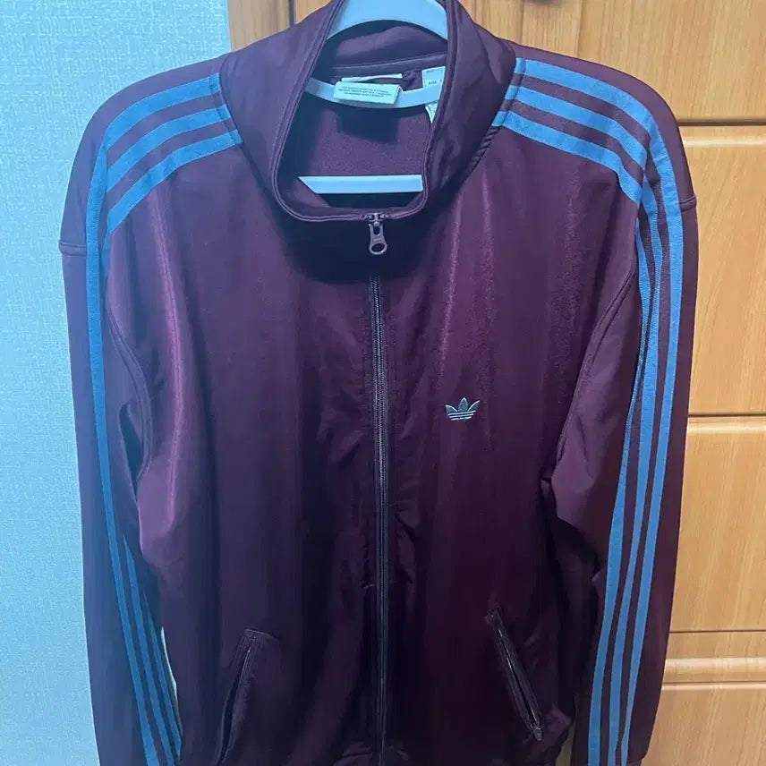[BUNJANG] Adidas Beckenbauer Track Jacket Maroon S / 아디다스 바켄바우어 베켄바우어 마룬 머룬 버건디 s