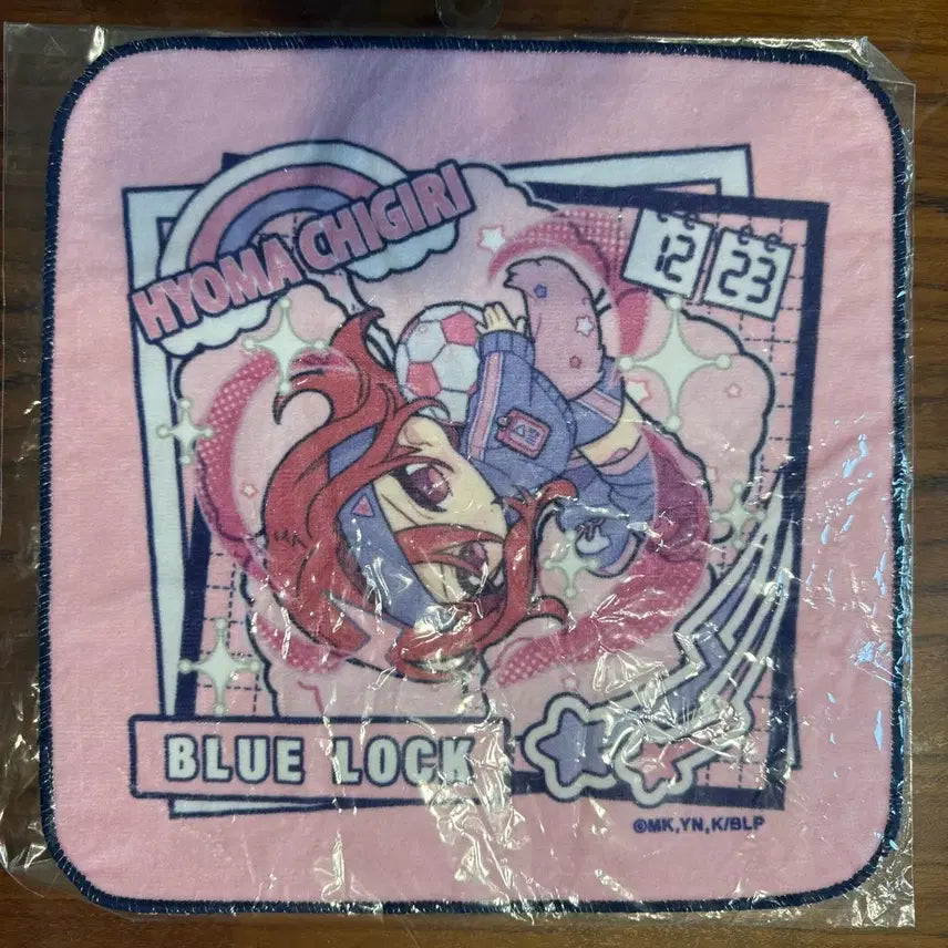 [BUNJANG] Blue Lock Chigiri Hyoma Chibi Hand Towel (Sealed) / 블루락 치기리 효마 치비 핸드타월 / 정품 / 미개봉