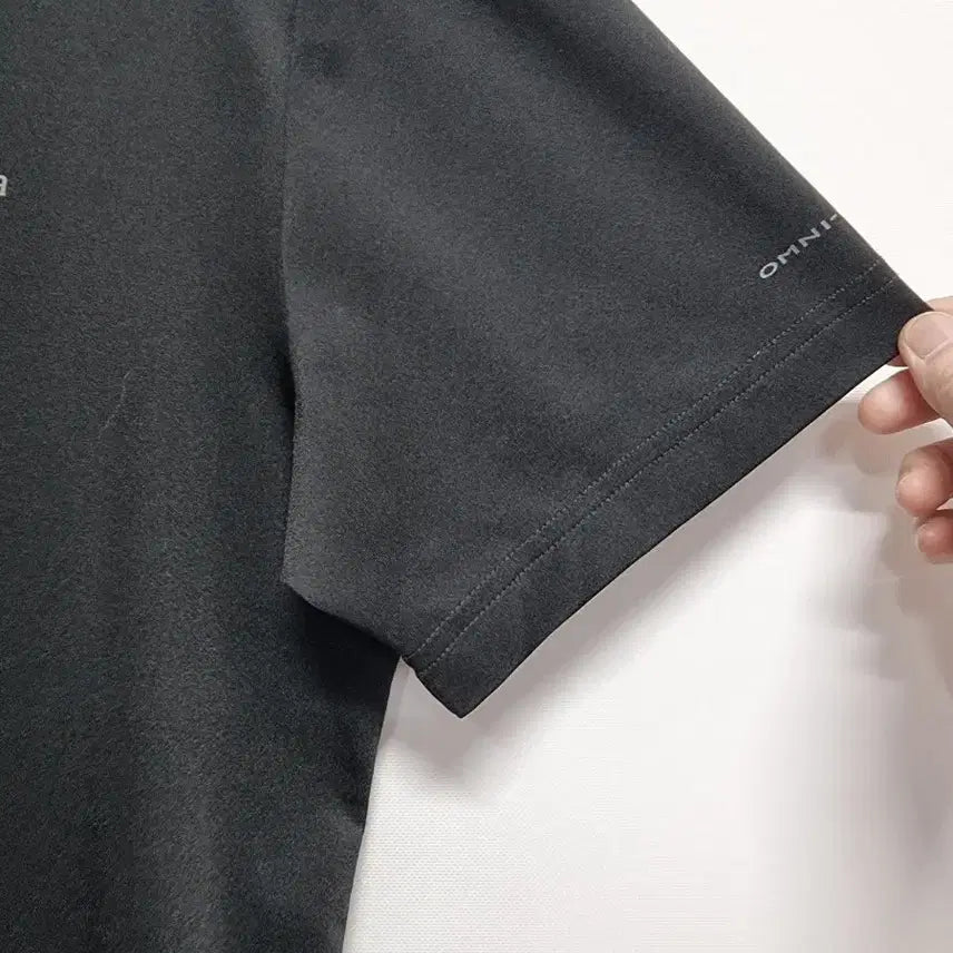 [SOLD OUT] 컬럼비아 블랙 기능성 반팔 티셔츠110