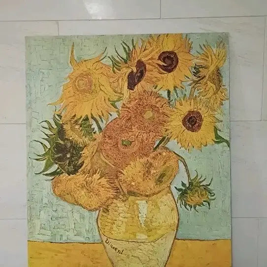 [BUNJANG] Vincent van Gogh Sunflower Painting (A1 Size) / 빈센트 반 고흐 해바라기 그림