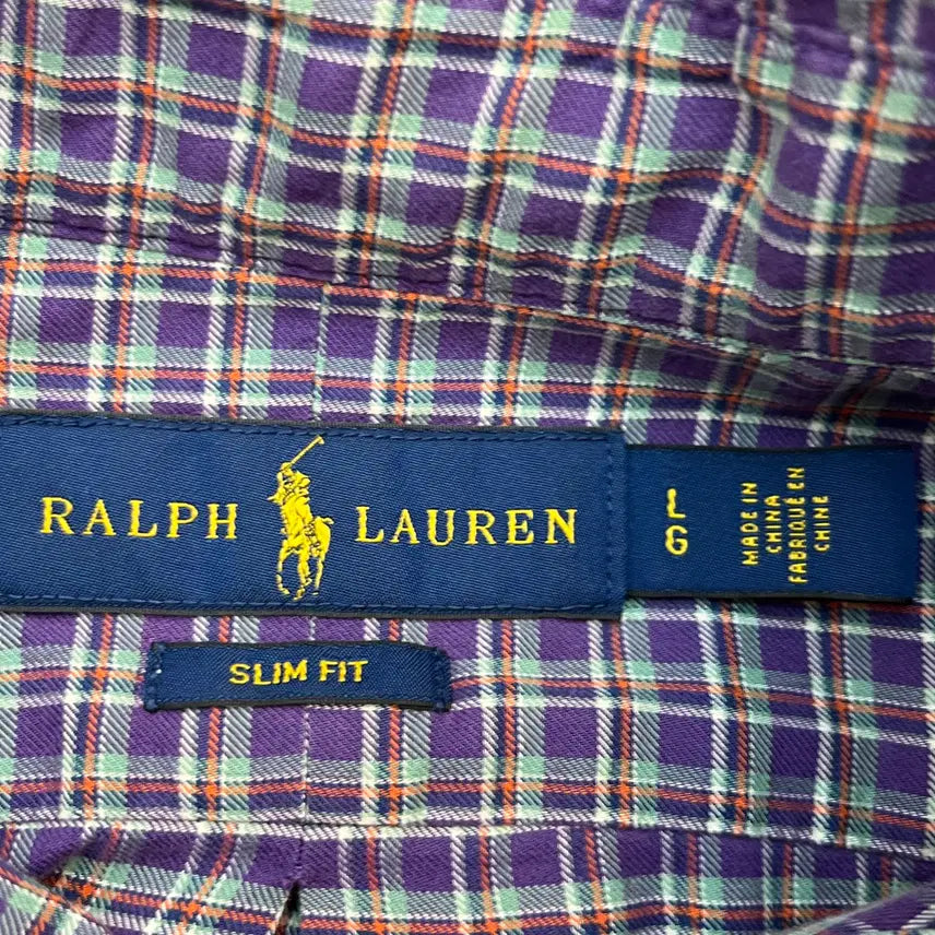 [BUNJANG] Polo Ralph Lauren Check Shirt (LG) / 폴로랄프로렌 체크 셔츠 (LG)