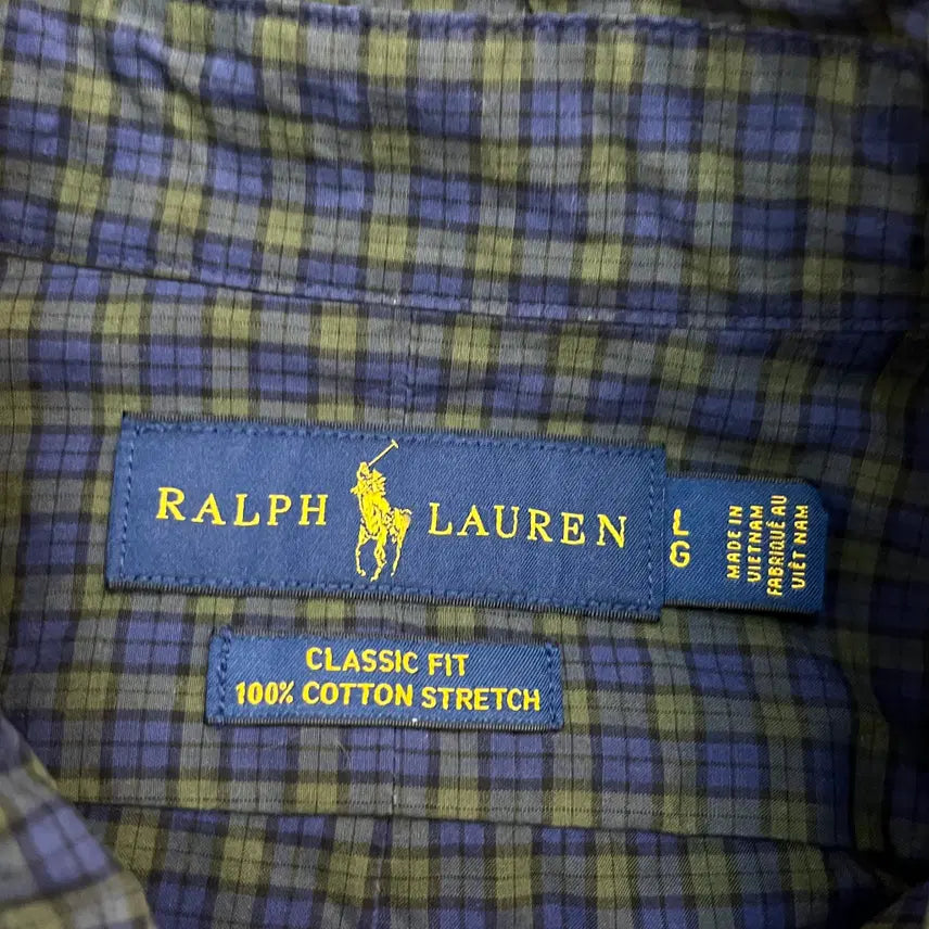[BUNJANG] Polo Ralph Lauren Check Shirt (LG) / 폴로랄프로렌 체크 셔츠 (LG)
