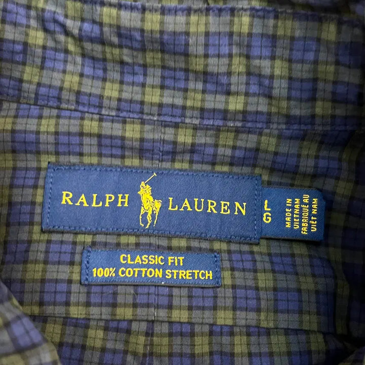 [BUNJANG] Polo Ralph Lauren Check Shirt (LG) / 폴로랄프로렌 체크 셔츠 (LG)