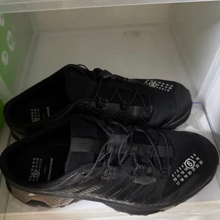 [BUNJANG] Salomon x Maison Margiela T-4 Mule Black / 살로몬X마르지엘라 Xt-4 뮬 블랙
