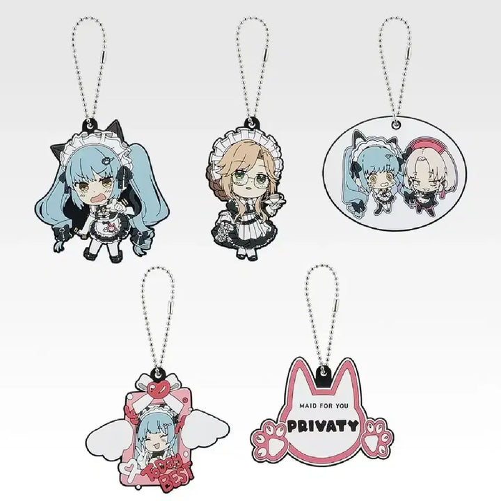[BUNJANG] Nikke Ichiban Kuji Chapter 7 Rubber Charm Set / 제일복권 니케 챕터 7 러버참 (I상) 전 5종