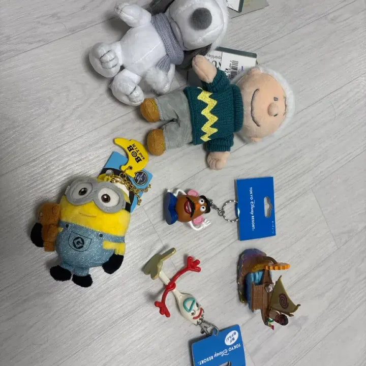 [BUNJANG] Disney/Minions/Snoopy/Charlie Brown Keychains &amp; Dolls Collection / 디즈니/미니언즈/스누피/찰리 키링&amp;인형 모음