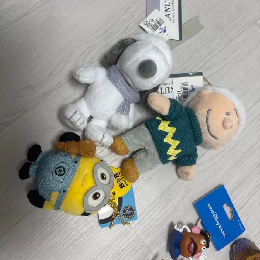 [BUNJANG] Disney/Minions/Snoopy/Charlie Brown Keychains &amp; Dolls Collection / 디즈니/미니언즈/스누피/찰리 키링&amp;인형 모음