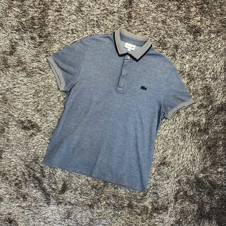 [BUNJANG] Lacoste Pique Cotton Short Sleeve Polo T-Shirt / 라코스테 카라 반팔 티셔츠 (5)