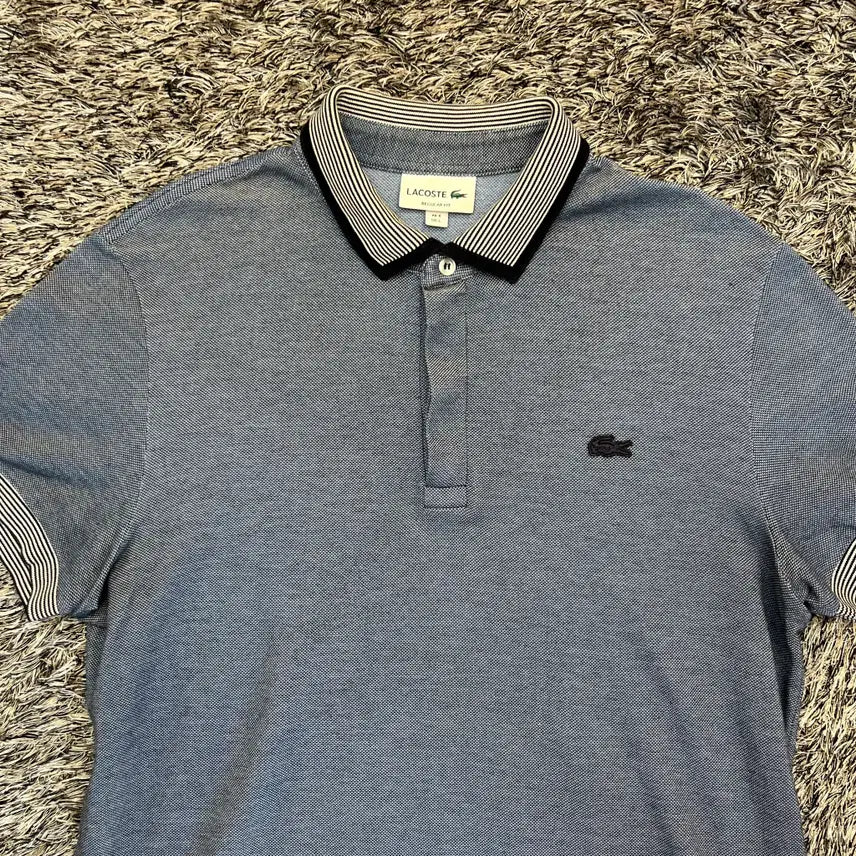 [BUNJANG] Lacoste Pique Cotton Short Sleeve Polo T-Shirt / 라코스테 카라 반팔 티셔츠 (5)
