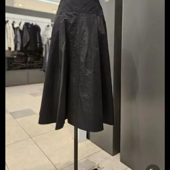 [BUNJANG] LUCKY CHOUETTE Lettering Banding Linen Long Skirt / 보브24년 오즈세컨 럭키슈에뜨 듀엘 시스템 에고이스트