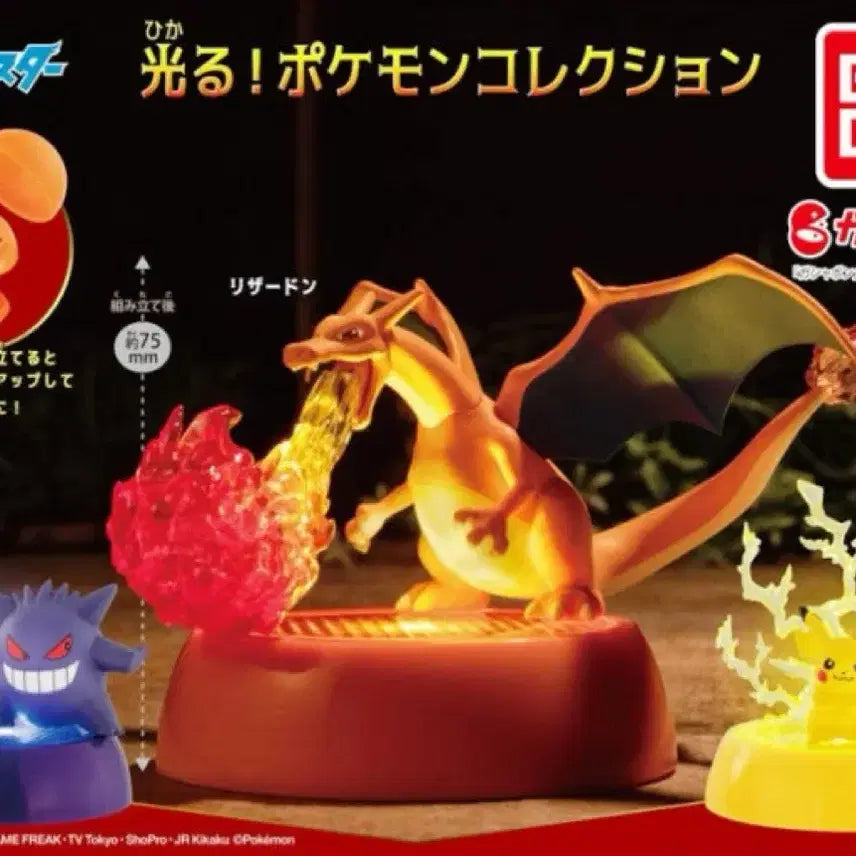 [BUNJANG] Pokemon Charizard Gacha Figure / 포켓몬 리자몽 가챠