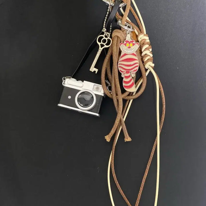 [BUNJANG] Miniature Camera Charm Keychain / 카메라 미니어처 백참 키링 키체인