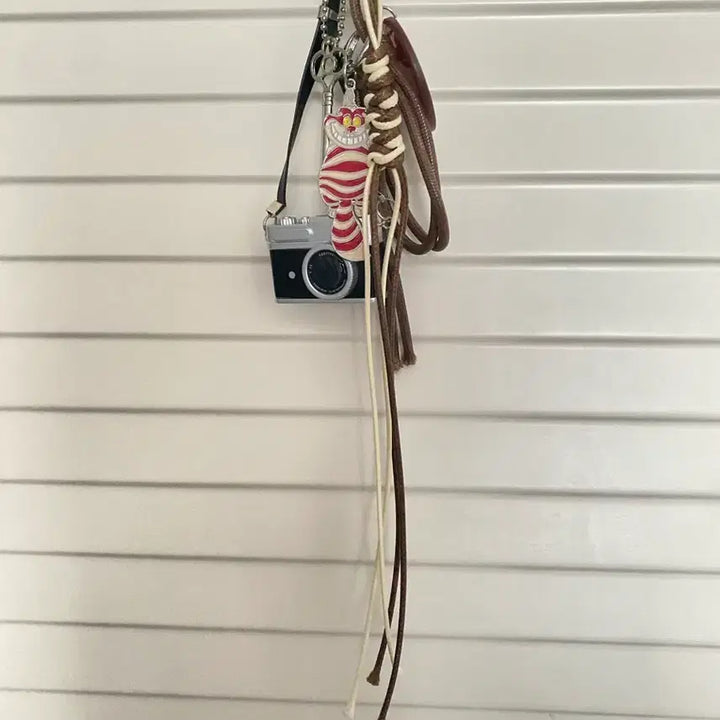 [BUNJANG] Miniature Camera Charm Keychain / 카메라 미니어처 백참 키링 키체인