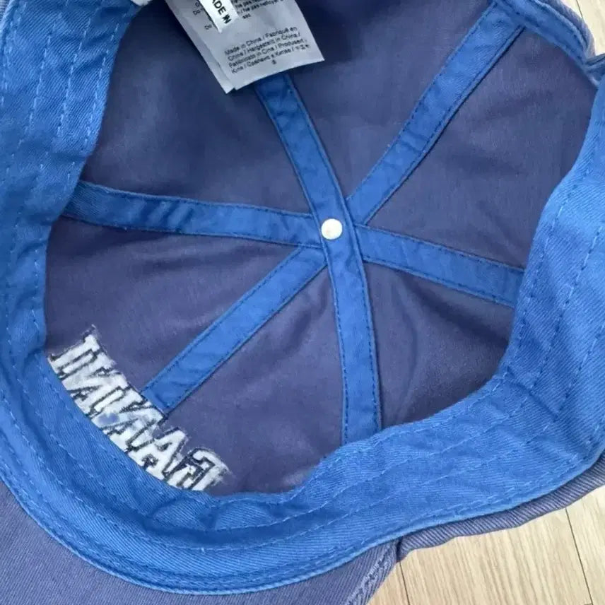 [BUNJANG] GANNI Blue Embroidered Logo Ball Cap / (드라이완료) GANNI 가니 볼캡 모자 블루