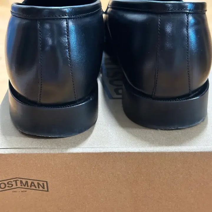[BUNJANG] Postman Typewriter Black Loafers / 포스트맨 타이프라이터 블랙 로퍼