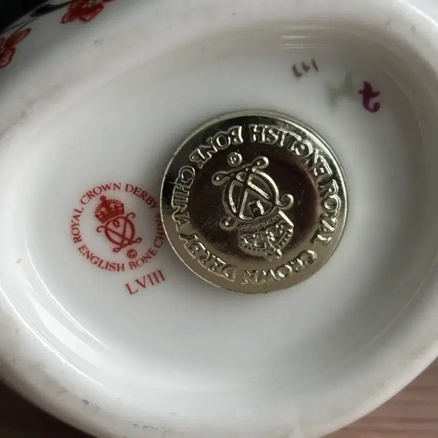 [BUNJANG] Royal Crown Derby Imari Kingfisher Paperweight Figurine / 영국 로얄크라운더비 페이퍼웨이트 이마리 킹피셔 앤틱 피겨린