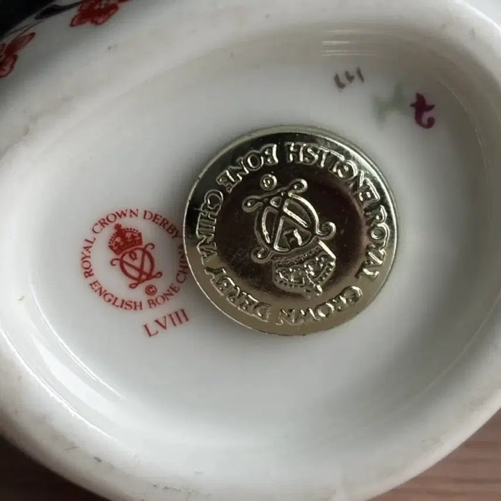 [BUNJANG] Royal Crown Derby Imari Kingfisher Paperweight Figurine / 영국 로얄크라운더비 페이퍼웨이트 이마리 킹피셔 앤틱 피겨린