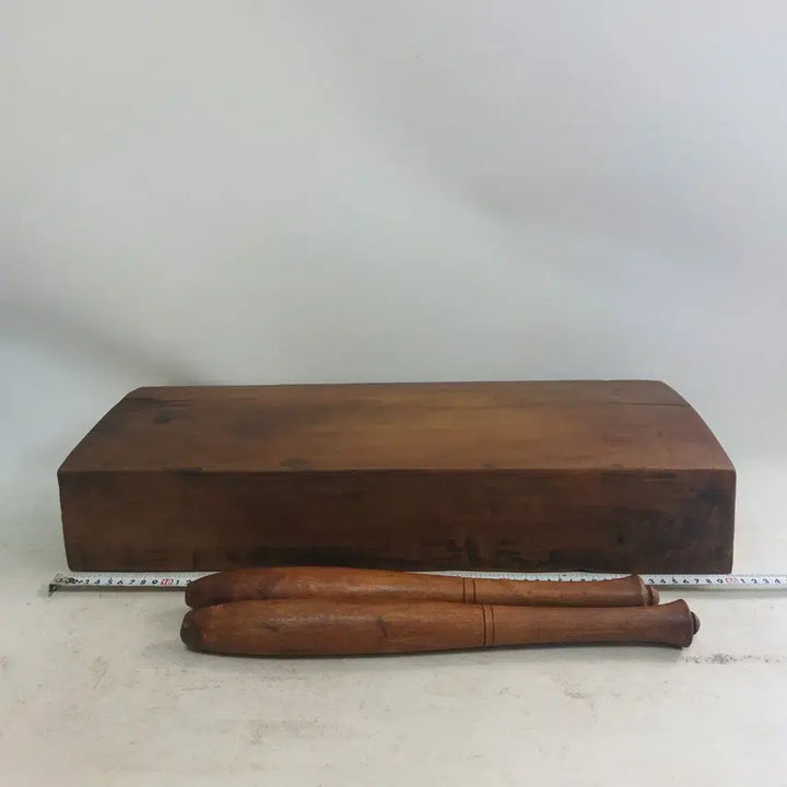 [BUNJANG] Bakdalwood Smoothing Set - Traditional Folk Item / 옛날 박달나무 다듬이 세트 - 민속품. 만물당
