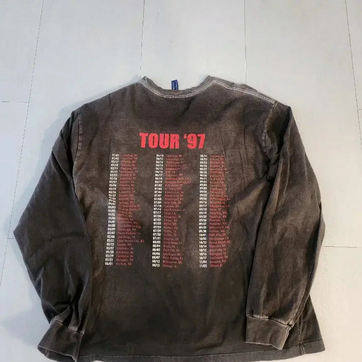 [BUNJANG] Blind Files Vintage Long Sleeve T-Shirt / [2] 블라인드파일즈 롱슬리브