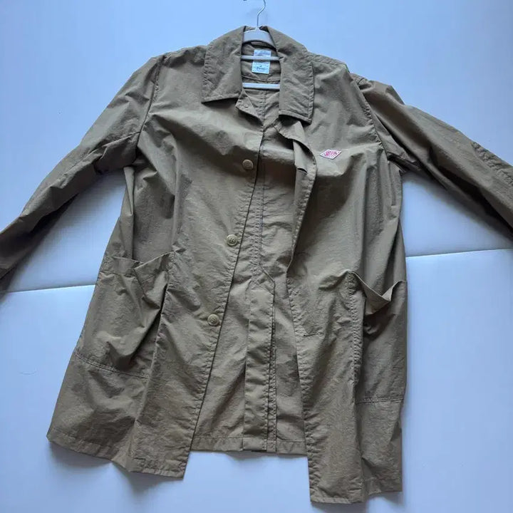 [BUNJANG] DANTON Raincoat Beige Size 44 (XL) / 단톤 레인코트 베이지 44 사이즈(xl)