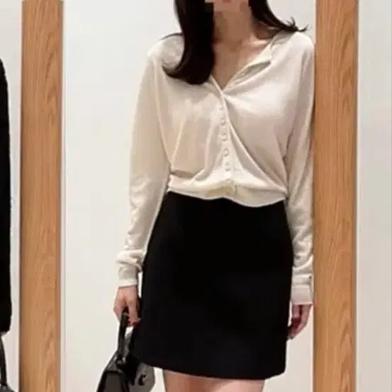 [BUNJANG] SieSoi Kong Cardigan Cream / 새상품)시에sie 소이가디건 콩가디건(크림컬러)