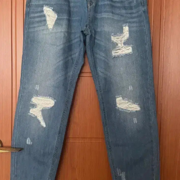 [BUNJANG] MIXXO Distressed Denim Jeans / 미쏘 청바지 데님 찢청