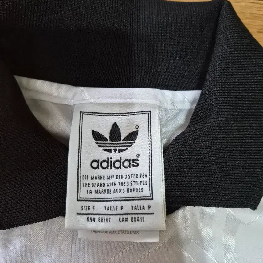 [BUNJANG] 90s Adidas Jacquard Diamond Pattern Polo Shirt Made in USA / 90s 아디다스 자카드 다이아몬드 패턴 폴로