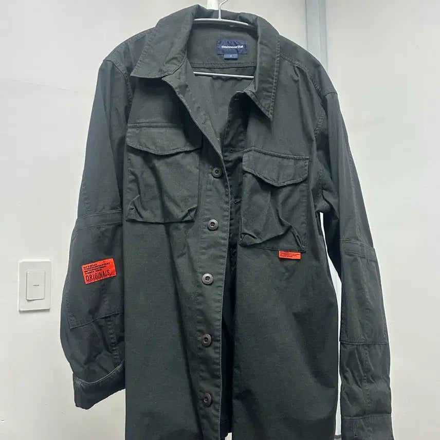 [BUNJANG] Thisisneverthat Workwear Shirt Jacket M / 디스이즈네버댓 워크웨어 셔츠 자켓 M
