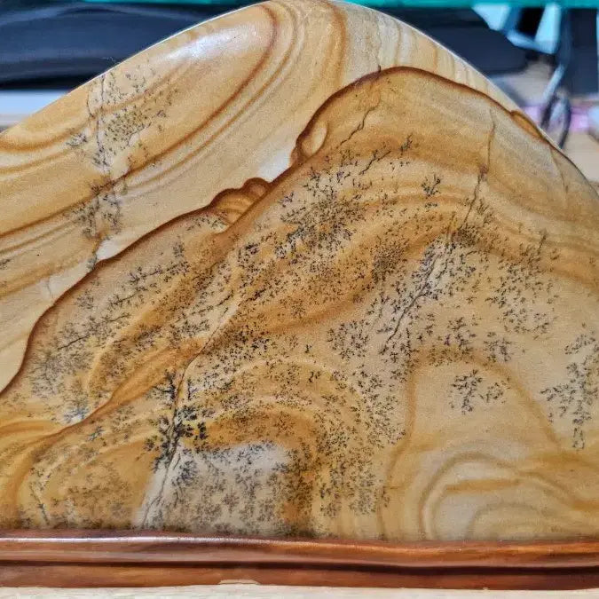 [BUNJANG] Rare Scholar Stone - "Landscape Painting" Style / 수석 팝니다. (자연 산수화)