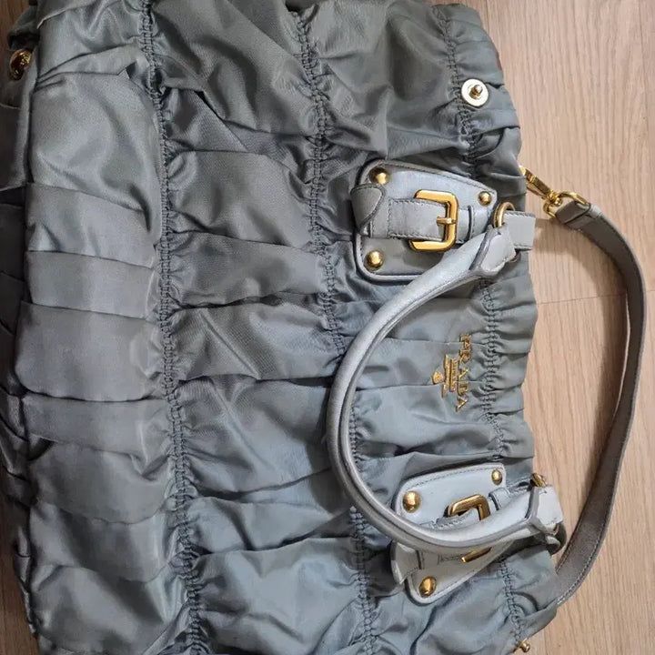 [BUNJANG] Prada Shoulder Bag/Tote Bag / 프라다 숄더백/토트백 회색